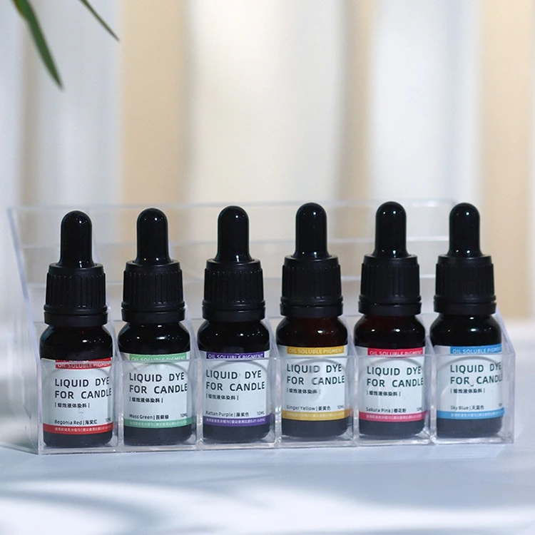 Tekutá barviva na svíčky