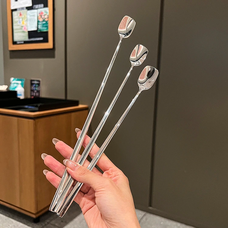 Nerezová míchací lžíce